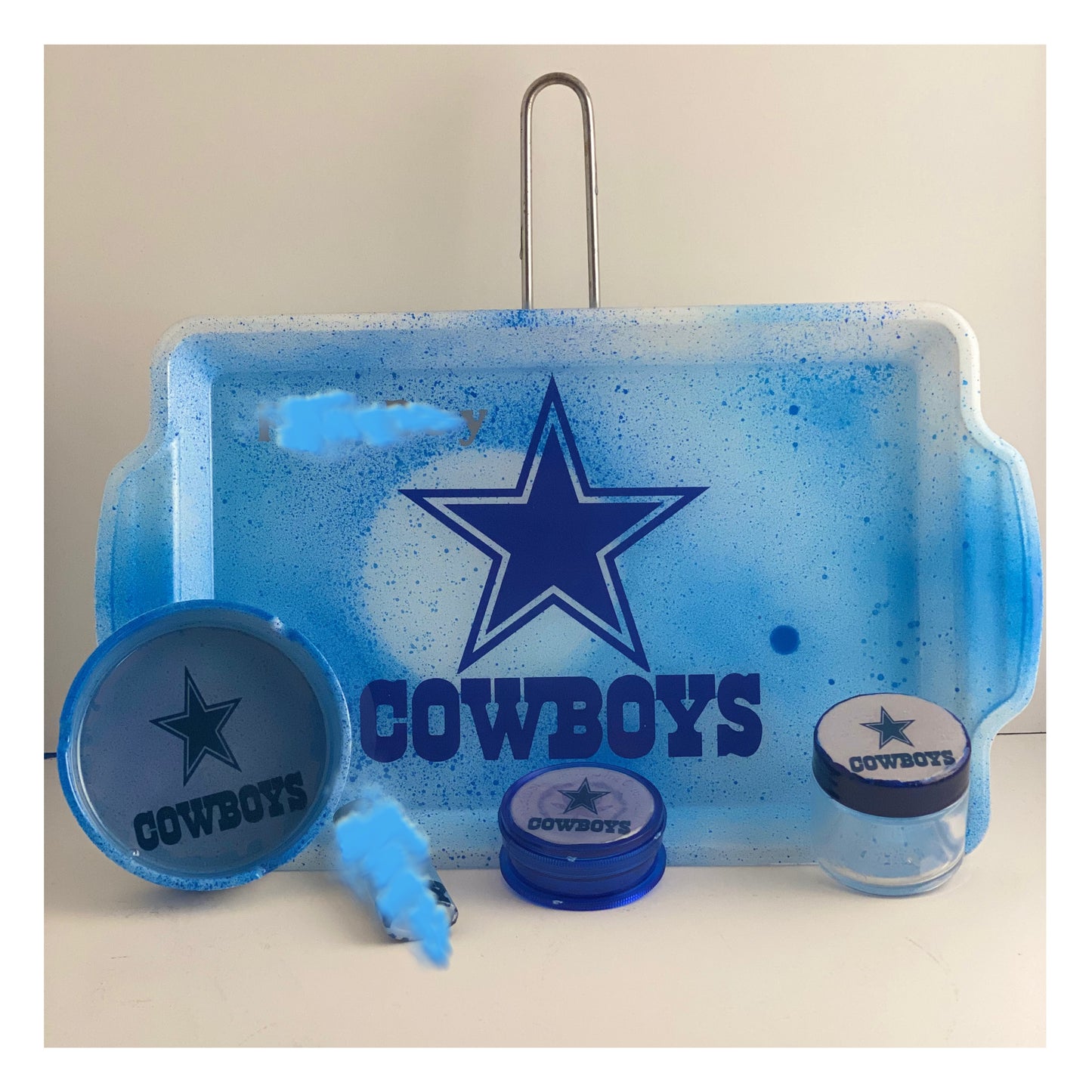 Cowboys Sports Tray Set