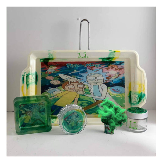 Psychedelic Tray Set