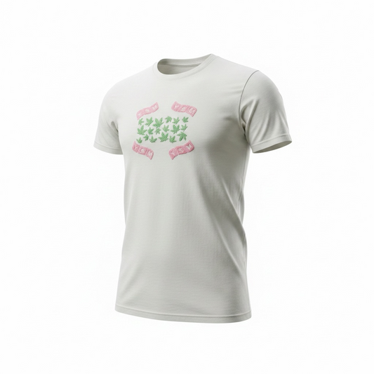 Puff Letter Y.S.M. You Smell Me Graphic T-shirt