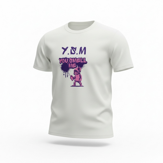 Y.S.M. You Smell Me Spray Paint Graphic T-shirt
